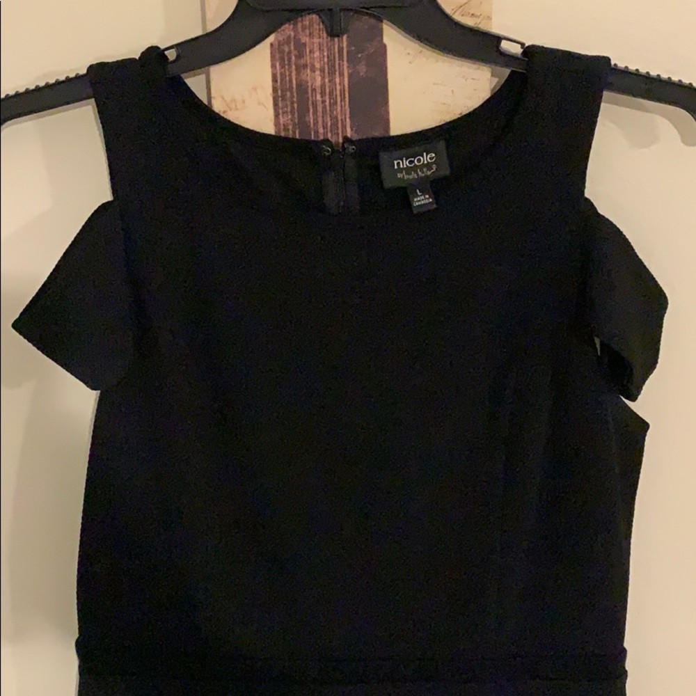 Nicole black dress